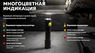 Фонарь Armytek Partner C2 Magnet USB теплый Com - фото 22
