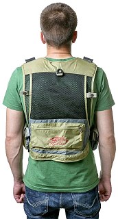 Жилет Tramp рыболовный разгрузочный Angler  хаки, L/XL - фото 2