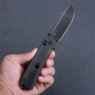 Нож SRM 7228L-MB2 сталь 10Cr15CoMoV рукоять Black Micarta - фото 4