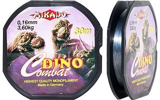 Леска Mikado Dino combat 30м 0,18мм