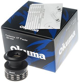 Катушка Okuma Carbonite XP feeder CBV-40F FD 2+1bb - фото 9