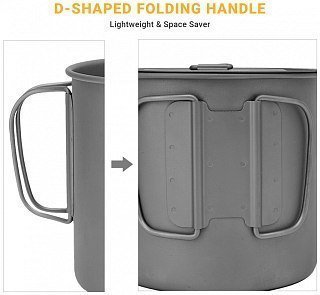 Кастрюля Cook'N'Escape Titanium Soloist 1100мл - фото 2