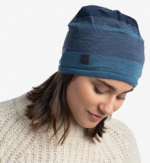 Шапка Buff Merino move hat denim - фото 7