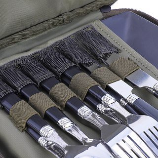 Набор столовых приборов Logic Carp на 4 персоны с посудой - фото 5