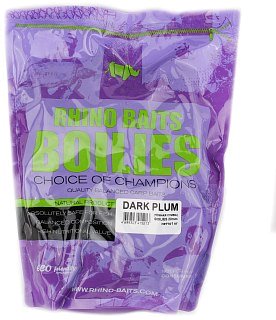 Бойлы Rhino Baits Dark Plum темная слива 20мм 1кг - фото 1