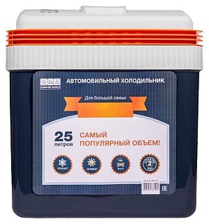 Холодильник Camping World 25л AF-004 gray - фото 1