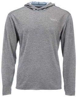 Футболка Simms Bugstopper Hoody Steel Heather  - фото 1