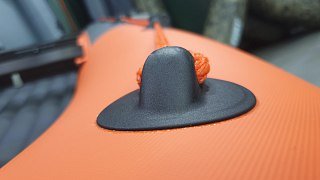 Лодка Boatsman BT330A НДНД надувная графитово-оранжевый - фото 2