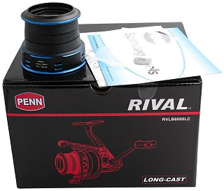 Катушка Penn Rival 6000LC blue - фото 3