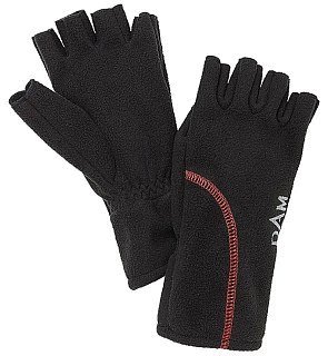 Перчатки DAM Windproof Half Finger Black