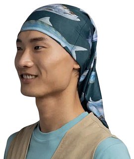 Бандана Buff Coolnet UV+ Saltwater night blue - фото 4