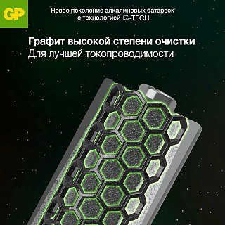 Батарейка GP AAА Ultra+ Alkaline 24AUPA21-2CRSB2 - фото 3