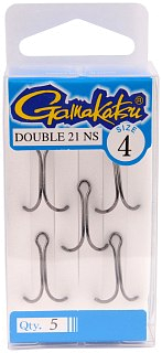 Крючок Gamakatsu Double 21 black №4