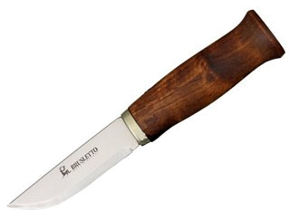 Нож Brusletto Nansen фикс. клинок дерево серебро - фото 1