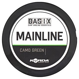 Леска Korda Basix Main Line camo green 1000м 0,4мм 15lb - фото 1