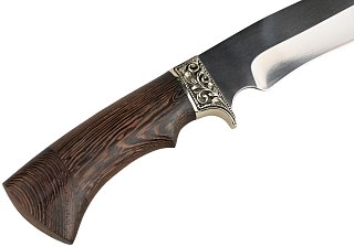 Нож ИП Семин Галеон кованая сталь 95х18 венге литье - фото 3