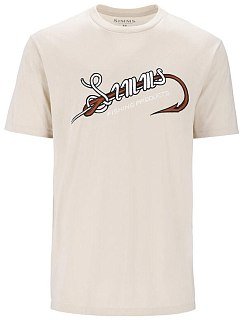 Футболка Simms Hook & Loop T-Shirt Natural  - фото 1