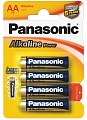 Батарейка Panasonic Alkaline LR6 AA 1.5B уп.4шт