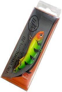 Приманка Ecopro VIB Phantom 70мм 26гр 078 Fire Tiger - фото 4