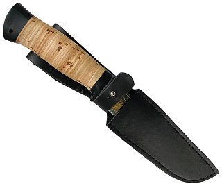 Нож Росоружие Гелиос-2 ЭИ-107 позолота береста гравировка - фото 6
