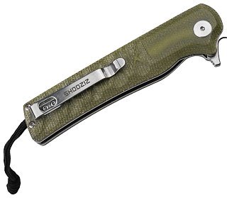 Нож SHOOZIZ XUN112-G складной 14C28N рукоять G10+3D - фото 4