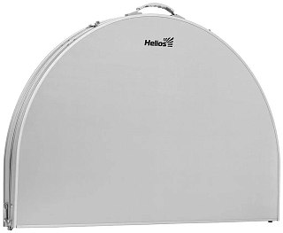 Стол Helios складной овальный 120x90 без чехла - фото 5