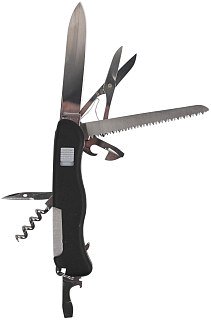 Нож Victorinox Outrider 111мм 14 функций черный - фото 2