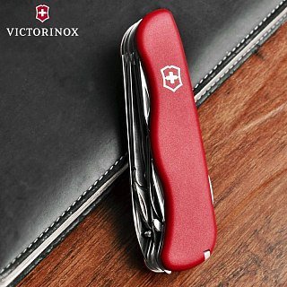 Нож Victorinox Hercules 111мм 18 функций красный - фото 2