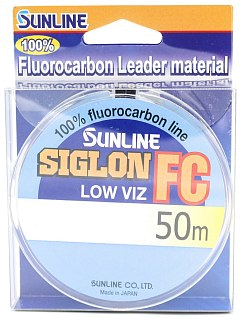 Леска Sunline Siglon FC HG 50м 4.0/0,350мм - фото 1