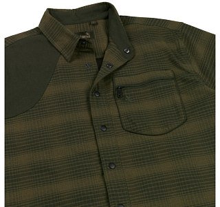 Рубашка Seeland Terrain shirt pine green check - фото 3