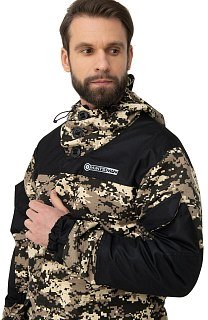 Костюм Huntsman Горка-3 combo В-003/черный смесовая рип-стоп - фото 15