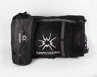 Сумка Samstrong Trolley 80 на колесиках хаки - фото 2