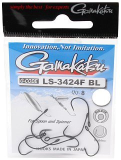 Крючок Gamakatsu NL Barbless LS-3424F №4