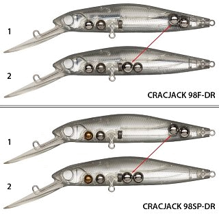 Воблер Pontoon21 Crackjack 98SP-SR-070 - фото 2