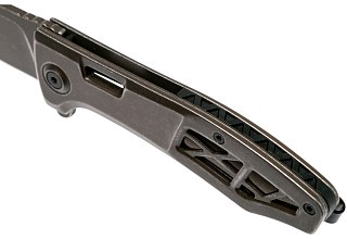 Нож Kershaw Boilermaker складной сталь 8Cr13MoV рукоять сталь - фото 8