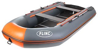 Лодка Flinc FT360K надувная графитово-оранжевый