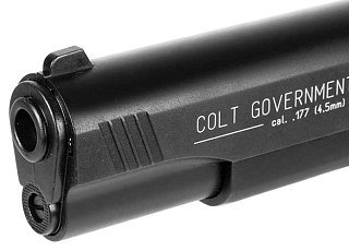 Пистолет Umarex Colt Government 1911 A1 металл пластик - фото 3