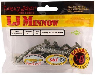 Приманка Lucky John виброхвост Pro series Minnow 05,60/T01 - фото 2