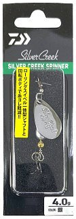 Блесна Daiwa Silver creek spinner 4гр silver - фото 4