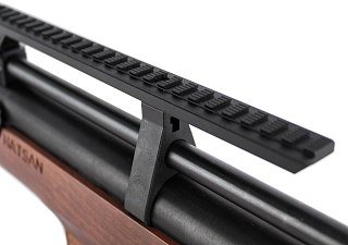 Винтовка Hatsan Flashpup PCP 6,35мм дерево - фото 8