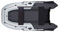 Лодка Grouper НДНД надувная 335W расширенный кокпит графитовый-серый