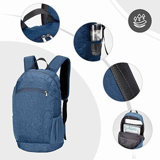 Рюкзак Samstrong Business темно-синий - фото 4