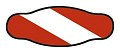 Ремешок Best Divers для маски дайверский флаг