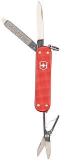 Нож Victorinox Classic Alox 58мм 5 функций красный - фото 1