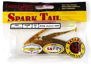 Приманка  Lucky John виброхвост Pro Series spark tail 2,0in 05,00/PA19 10шт - фото 4
