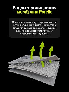 Носки Nucex высокие HM-03 khaki - фото 3