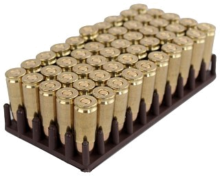 Патрон 9х19Luger НПЗ FMJ латунь томпак 1/50 - фото 4