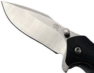 Нож Sanrenmu 7098LUE-PH-T5 складной сталь 12C27 Mirror black PA66 GF - фото 7
