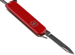 Нож Victorinox Ambassador 74мм 7 функций красный - фото 3