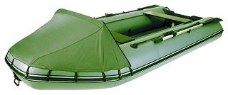Лодка Flinc FT320LA Люкс тент надувная оливковый